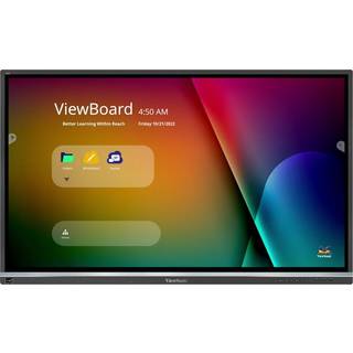 Viewsonic Ifp5550-5 Interaktivt Whiteboard 139,7 Cm (55") 3840 X 2160 Pixel Berøringsskærm Sort Hdmi Sort
