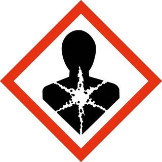 Sundhedsfare - GHS Faresymboler GHS08 (Health Hazard) - A4 størrelse - 297 x 210 mm