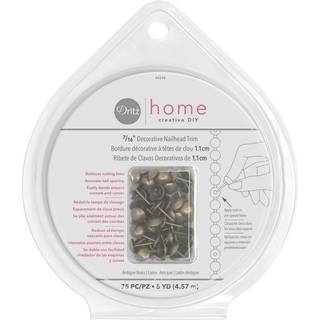 Dritz Nailhead Trim 5 yards-antique guld