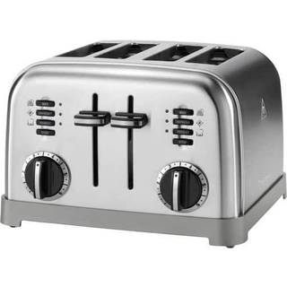 Cuisinart Core Collection Brødrister 4 Skiver Steel Grey - Brødristere Rustfrit Stål Stålgrå - CPT180E