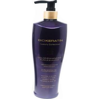 Farveforbedring af lilla shampoo