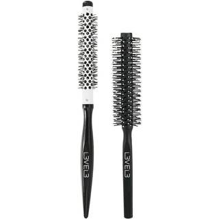 L3VEL3 - Wooden Round Brush Set