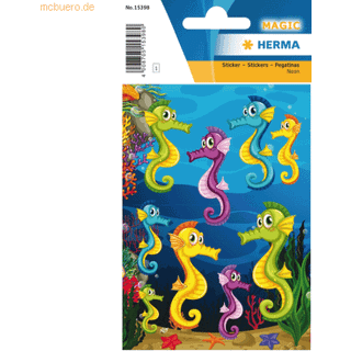HERMA Stickers seahorse luminous