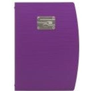 Securit RIO menuomslag A4 med bestikdesign violet