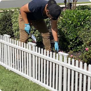 2ft h x 2ft W (3 paneler) Ingen grave Zippity Roger Rabbit Garden Hegn Kit Hvid Vinyl Picket Hegn Paneler Perfekte havehegn og gr?nser til hundeh