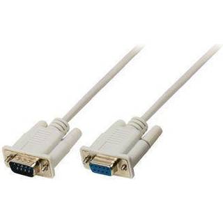 9pin D-Sub Seriel han/hun kabel - 10 m