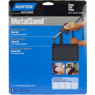 Norton 47820 076607 Metal sandplade 11 i x 9 i 9 """" x 11 """" Ingen farve