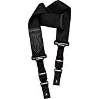 DiMarzio John Petrucci ClipLock Strap Nylon Guitarrem i tekstil Black/Red