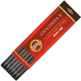 Koh-i-Noor 6 Gioconda 5,6 mm grafitledninger. 4865/2B