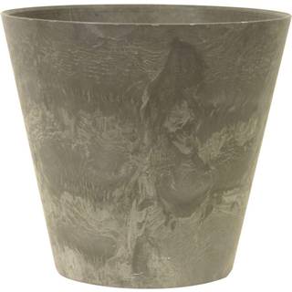 Artstone Claire Rund krukke - Sort - Ø37 cm