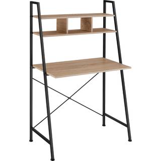 Skrivebord Exeter 85,5x46,5x140cm - Industrielt lyst træ, egetræ Sonoma