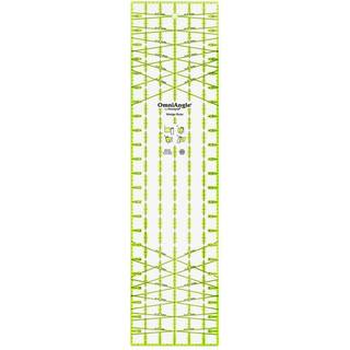 Omnigrid Omniangle 6 """" X 24 """" NU-SLIP WEDGE QUILTING LINER CLEAR