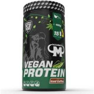Plantebaseret VEGANSK PROTEIN - ISKAFFE - 460 G DÅSE
