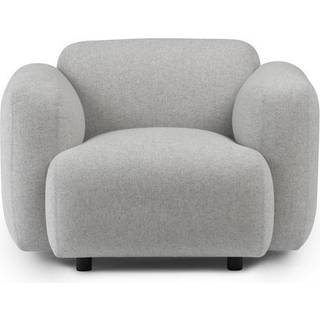 Normann Copenhagen Swell Lænestol Synergy - Lænestole Uld Grå - 603109