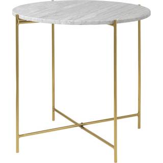 Cozy Living Freja Marmor Bord sæt Beige/Brass
