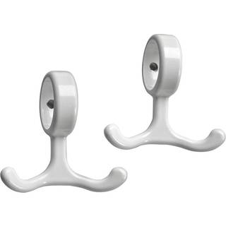 Essem Design Nostalgia Ankarkrokar 2pack Vit - Kroge & Bøjler Aluminium Hvid - 37