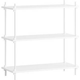 Moebe Shelving System s.85.1.A - Oak/Pine-Green