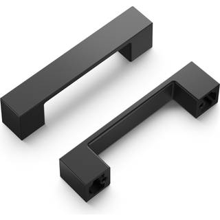 Hickory Hardware 10 Pack Kitchen Cabinet Handles Low Profile skuffe Tr?k til d?re og kommode skuffer Hardware til badev?relse 3 tommer hulcenter