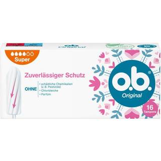 O.B. Tampons Super 16 stk