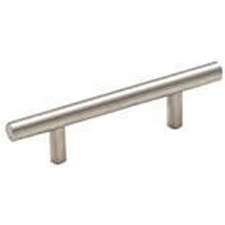 Amerock | Kabinettræk | Sterling nikkel | 3 tommer (76 mm) Center til centrum | Bar trækker | 5 pakke | Skuffet træk | Skuffehåndtag | Skabshardw