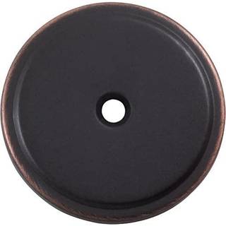 Stone Harbour Hardware Bi-Fold Closet Door Knob Backplate 1-3/4 inches Vintage Bronze