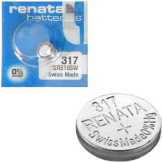 Renata 317 urbatteri (Low Drain) - 1 Stk. Blister