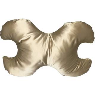 Save My Face Le Grand - stor pude med 100% silkebetræk Bronze
