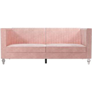 Sovesofa 3 Sæder i Velvet Pink