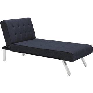 Sovesofa i Linned Navy