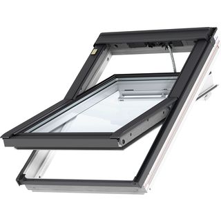 Velux vippe. hvidmalet Integra GGL MK10 206821 78x160 3-lags lavenergirude elektrisk