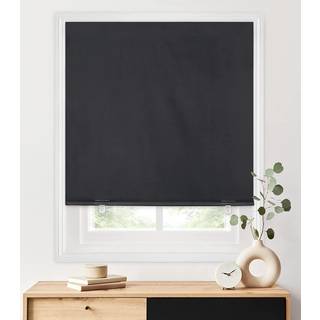 LAZBLINDS 100% Blackout Roller Shades Ingen v?rkt?jer Ingen borel?se persienner til Windows Termisk isoleret UV -beskyttelse Privatliv Vindue nua