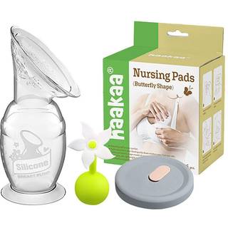 Haakaa Silikone brystpumpe startpakke 150 ml