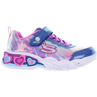 Skechers Sweetheart Lights Lets Shine børnesko - (Multi, str. 30)
