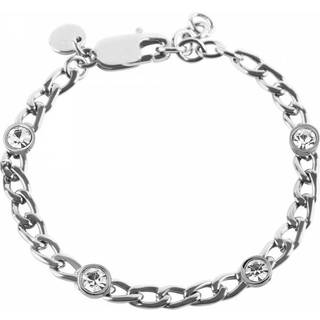 DYRBERG/KERN LIVIA ARMBÅND 390114 (Silver, Crystal, ONESIZE)