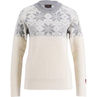 Ulvang Women's Rav Kiby Roundneck Vanilla/Grey Melange, XL