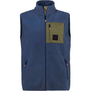 Bula Men's Basecamp Fleece Vest Denim, M
