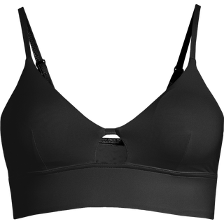 Casall Women's Triangle Cut-Out Bikini Top Black, 34