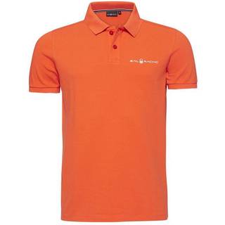 Sail Racing Men's Bowman Logo Polo Orange Spring, S