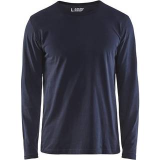Blåkläder 3500 T-shirt lang ærme / T-shirt lang ærme - L - Mørk Marineblå
