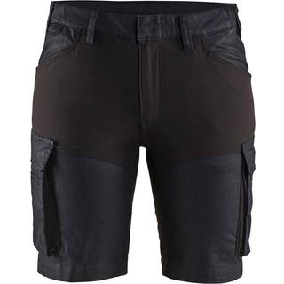 Blåkläder 7137 Dame Service Shorts stretch / Dame Service Arbejdsshorts stretch - C38 - Marineblå/Sort