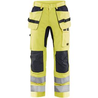 Blåkläder 1587 Multinorm Buks Inherent med stretch / Multinorm Arbejdsbuks Inherent med stretch - C58 - High Vis Gul/Marineblå