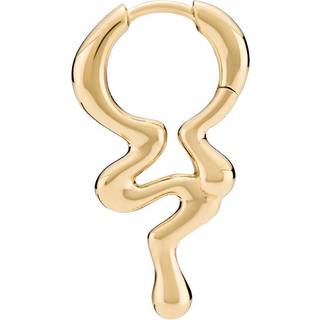Maria Black Maria Black | Maya Huggie | Gold jewelry Gold - Størrelse: ONE SIZE - Goldplated Silver - Gold - ONE SIZE