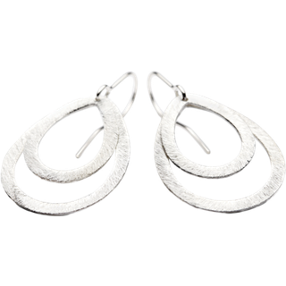 Pernille Corydon Small Double Drops øreringe E-156-S