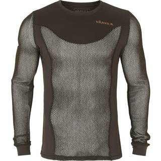Härkila Base Mesh Crew Neck Shadow Brun - Härkila