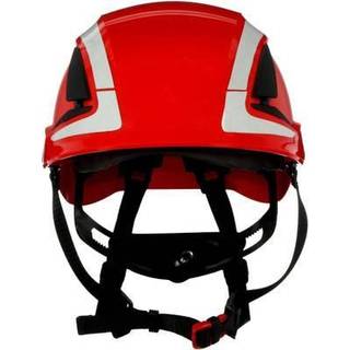 3M SecureFit X5005V Sikkerhedshjelm dobbelt godkendelse, ventileret, reflekterende Rød