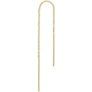 Piercing smykker - Pierce52, 14kt. guld ørekæde