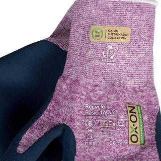 Ox-On Handske recycle basic 16003 s.08