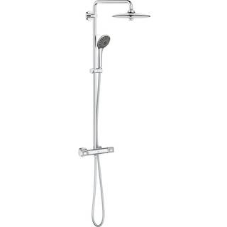 Grohe QuickFix Vitalio Joy System 260 Brusesystem med termostat til vægmontering i krom