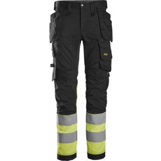 Snickers Workwear 6234 Håndværkerbukser sort/Hi-Vis gul Sort/Hi-Vis Gul