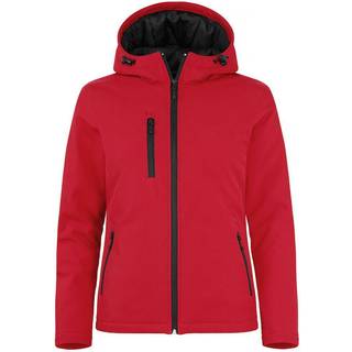 Clique 20953 Padded Hoody Softshell Lady / Hættetrøje Red L